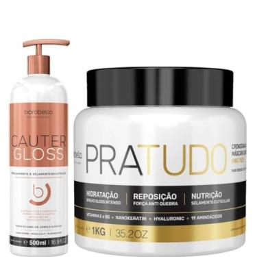 Imagem de Cauter Gloss 500ml + Máscara Pra Tudo 1kg Borabella