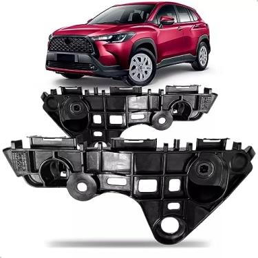 Imagem de Universo Car, Par Suporte Guia de Parachoque Dianteiro Corolla Cross 2021 2022 2023