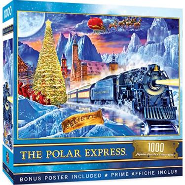 Imagem de MasterPieces Holiday 1000 Puzzles Collection - The Polar Express 1000 Piece Jigsaw Puzzle