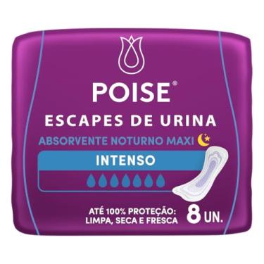 Imagem de Poise® Absorvente para Escapes de Urina Noturno Maxi 8un