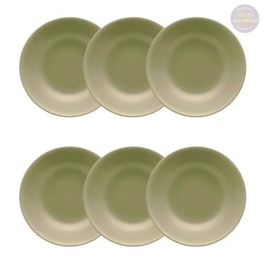 Imagem de Conjunto de Pratos Fundos 06 Peças Oliva Oxford