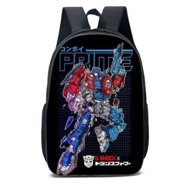 Imagem de MOCHILA ESCOLA INFANTIL JUVENIL ANIME PRIME TRANSFORMERS-Unissex