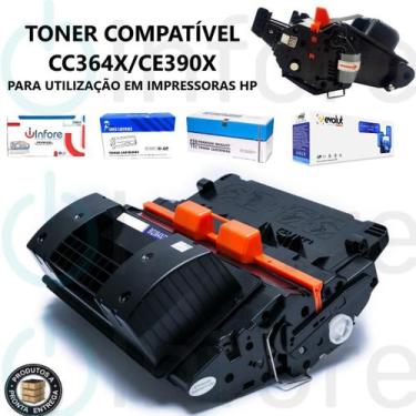 Imagem de Toner 64x 90x cc364x ce390x Compatível com Impressora P4014 P4015 M601