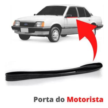 Imagem de Pestana Interna Porta Dianteira Esquerda Monza Até 1996 - Uniflex