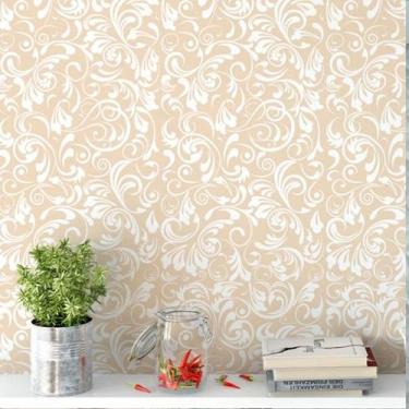 Imagem de Papel De Parede Contemporâneo Em Tons De Nude - PAPEL E PAREDE ADESIVO