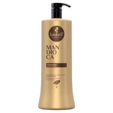 Imagem de Shampoo para Hidratação e Fortalecimento Haskell Mandioca 1000ml - Has