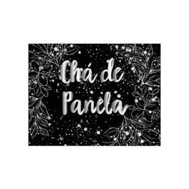 Imagem de Painel de Festa Horizontal 1,55 X 1,20 - Chá de Panela Efeito Brilhos 