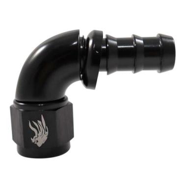 Imagem de Conexão de Mangueira Curva 90 5/8 x 10AN All Black-Cód.7820 - ASLLAN