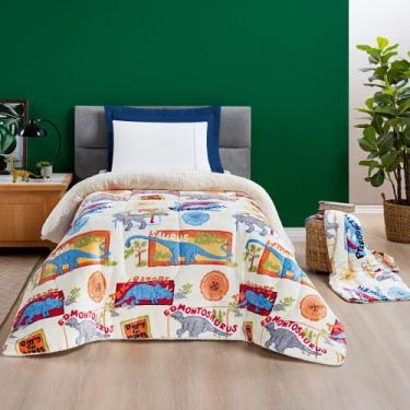 Imagem de Coberdrom Cobertor Solteiro Manta Sherpa Dupla Face Bouti Kids - Linda