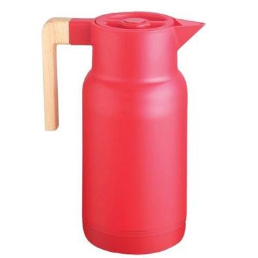 Imagem de Garrafa Termica Wood Fashion Vermelha 1 Litro Termopro TP6549