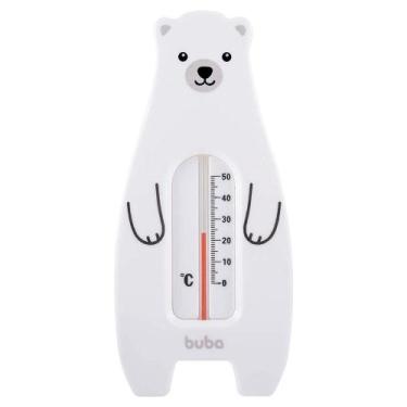 Imagem de Termômetro de Banho Banheira Flutuante Urso Polar Sem Mercúrio Buba