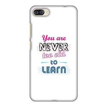 Imagem de AMZER Capa protetora fina, Never Too Old to Learn, Asus Zenfone 4 Max ZC554KL, Asus Zenfone 4 Max Pro ZC554KL, Asus Zenfone 4 Max Plus ZC554KL