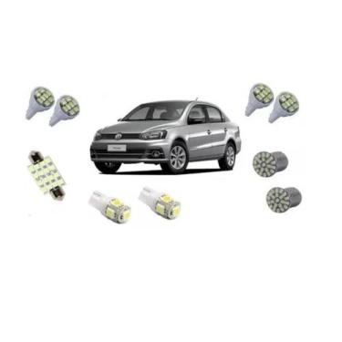 Imagem de Kit Lâmpadas Led Do Voyage G6 Luz Lanterna, Teto, Re - Forte - Blue Li