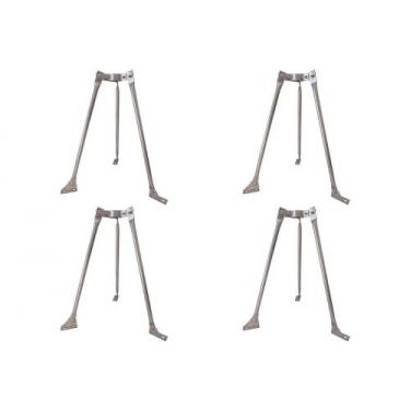 Imagem de Kit C/4 - Para-Raio Contravento Com Tubo Mastro 2'' Dr-071 - Raycon