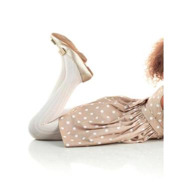 Imagem de Meia calça infantil fio 70 tricô lobinha 2561-01 - LUPO, Branco, G