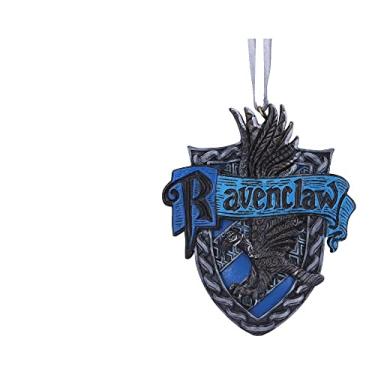Imagem de Nemesis Now Enfeite pendurado com brasão de Corvinal Harry Potter, azul, 8 cm