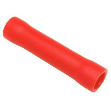 Imagem de Kit 50 Peças Terminal Conector Emenda Isolado Luva Elétrico Vermelho 0