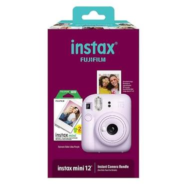 Imagem de Fujifilm Câmera instantânea Instax Mini 12 com filme bônus, 20 folhas - lilás (roxo)