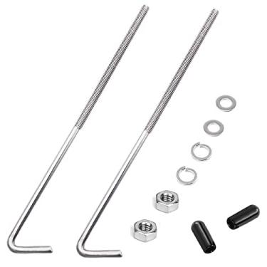 Imagem de Tnisesm Parafusos de fixação de bateria J de aço inoxidável 304 de 25,4 cm