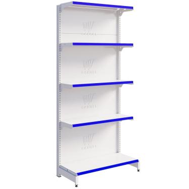 Imagem de Gôndola Parede 1 Inicial 1,70 m 40KG FIT Expositor de Supermercado Amapá