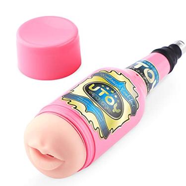 Imagem de AUXFUN Máquina de Sexo Masturbador Masculino Realista para Sexo Oral com Língua Vívida e Fixação de Dentes para 3Xlr Brinquedo Sexual Adulto Masculino