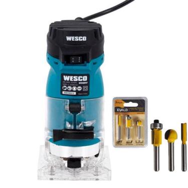 Imagem de Tupia Laminadora 6 MM 500W com 2 Pinças WS5047 WESCO - 000765, 220V