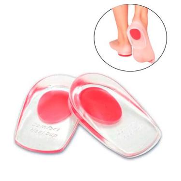 Imagem de Calcanheira de Silicone Ortopédica 1 Par Atividade Fisica - Comfort He