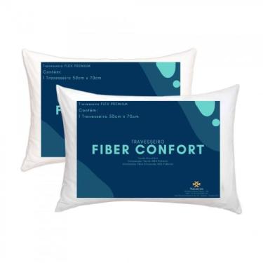 Imagem de Travesseiro fiber confort 100% fibra, 350, 50