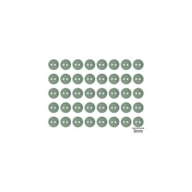 Imagem de Kit 3 Pacotes Mini Botão Redondo 5mm -120 unidades - We Care About, Ve