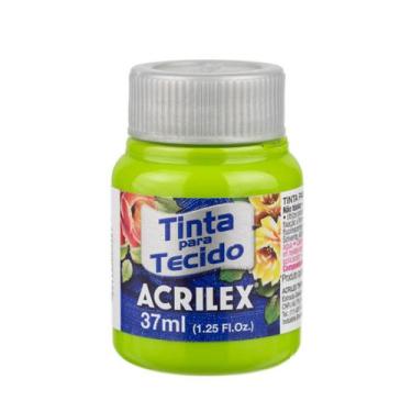 Imagem de Tinta Acrilex Para Tecido 37 Ml Fosca - Metallica Acessórios, Verde ma