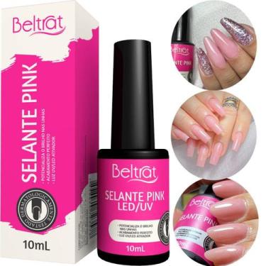 Imagem de Gel Selante Beltrat Pink Topcoat Acabamento perfeito 10ml