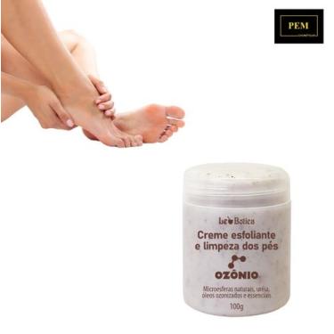 Imagem de Creme Ozônio Esfolia e Limpe Pés e Calcanhares - Lucy's