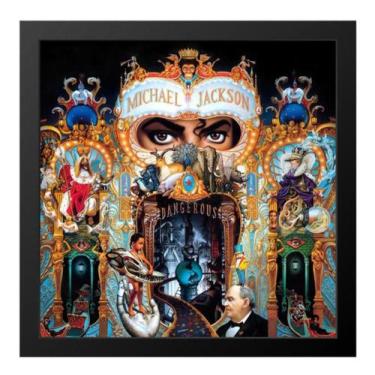 Imagem de Capa De Vinil Eternizada Michael Jackson Dangerous - Fanarte