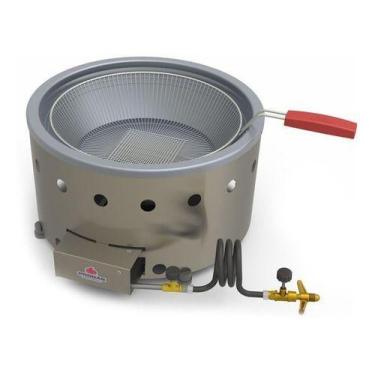 Imagem de Fritador A Gás Profissional Inox Progas 7 Lts, Prateado