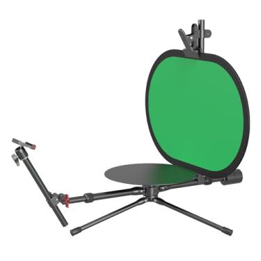 Imagem de SmallRig Toca-discos fotográficos profissional de 30 cm 360°, ângulo de disparo ajustável, plataforma giratória de vídeo portátil para câmera, cabine de fotos para fotografia de produtos/criação de