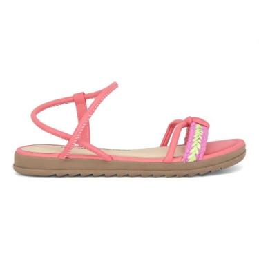 Imagem de Sandalia Papete Dakota Tratorada Feminina Conforto Casual, Rosa, 37