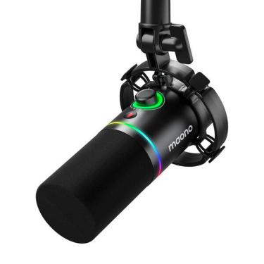 Imagem de Microfone Dinâmico Podcast Rgb Via Usb / Xlr Maono Pd200x