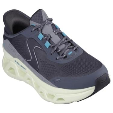 Imagem de Skechers Tênis masculino Glide-Step Altus Hands Free Slip-in, Carvão/Limão, 40