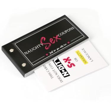 Imagem de JULEASEL Cupons de casal para ele - 30 cupons impertinentes para namorado, marido | Presentes para casais para Natal, Dia dos Namorados, aniversário ou aniversário, 20 cupons sujos + 10 cupons