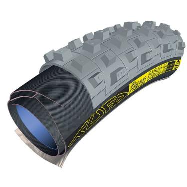 Imagem de Tufo Pneu tubular Flexus Cubus 700 x 34 (cinza)