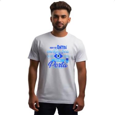 Imagem de Camiseta Unissex Olho Grego gordo na porta - Alearts, G