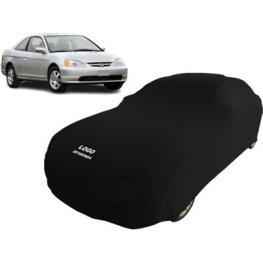 Imagem de Capa Em Tecido Para Carro Honda Civic 2002 G7 - Mz, Preto