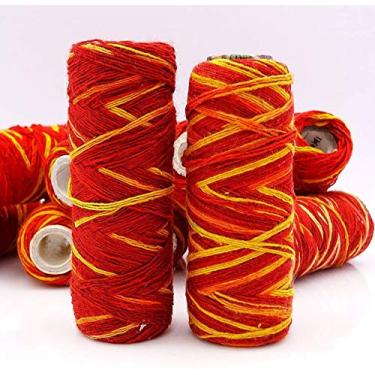 Imagem de Billion Deals Pulseira de fio de pulso hindu, acessórios religiosos para Pooja, Mauli Kalawa Moli PACOTE DE 2, Algodão, Sem Pedra Preciosa