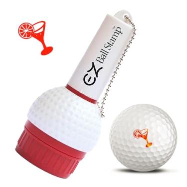 Imagem de Marcador de carimbo de bola de golfe EZBallStamp, Red Martini
