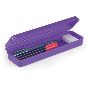 Imagem de Estojo Plástico Waleu 10080016, Roxo