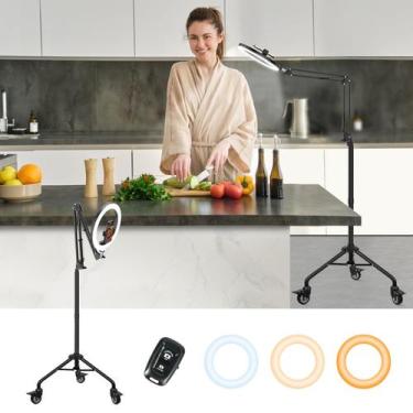 Imagem de Tripé Ring Light LUXSURE com Suporte para iPhone