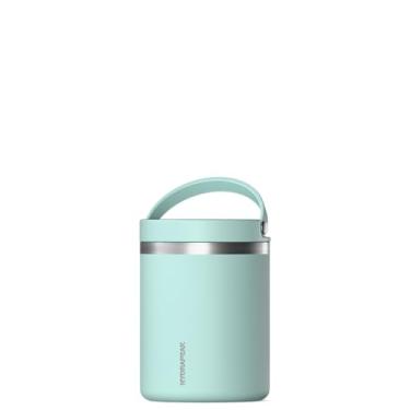 Imagem de Hydrapeak Frasco térmico de aço inoxidável com isolamento a vácuo de 947 ml | Garrafa térmica para alimentos quentes e frios, sopa térmica à prova de vazamento de boca larga para adultos, 10 horas