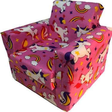 Imagem de Mini sofa infantil - R J BRINQUEDOS, UNICORNIO