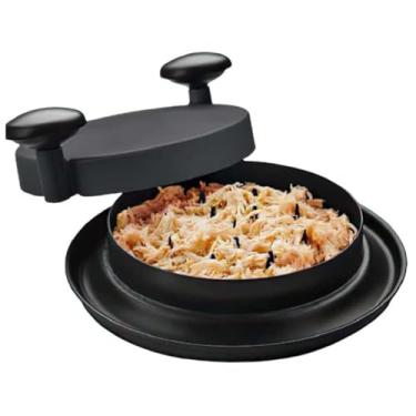 Imagem de Desfiador Manual de Alimentos Frango Carne Verduras Cozinha Portátil Salada Frango Patê Atum Plástico Resistente e Atóxico Portátil Prato Saboroso