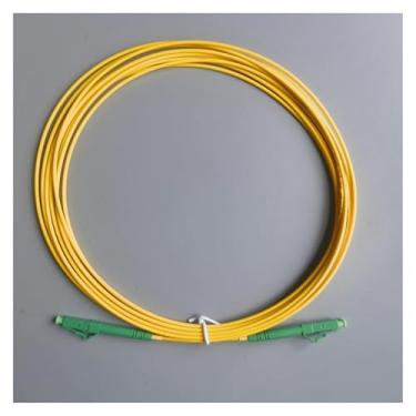 Imagem de Equipamento de comunicação Fibra Optica 1.5M 3M/5M 2.0mm Fiber Optic Internet Cable LSZH G657A2 Single Mode LC/APC-LC/APC FTTH Optical Fiber Connectors Jumper de fibra óptica(5M)